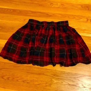 Lorimer NYC plaid skirt